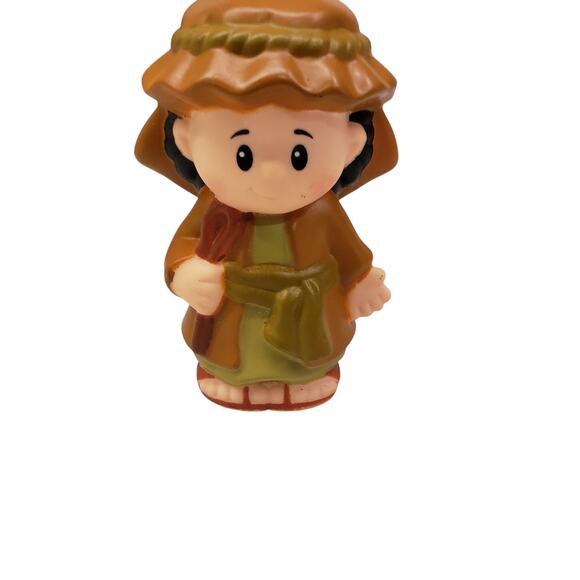 Vintage Little People Nativity Scene Baby Jesus Mary Joseph Mattel 2002 - Picture 8 of 16